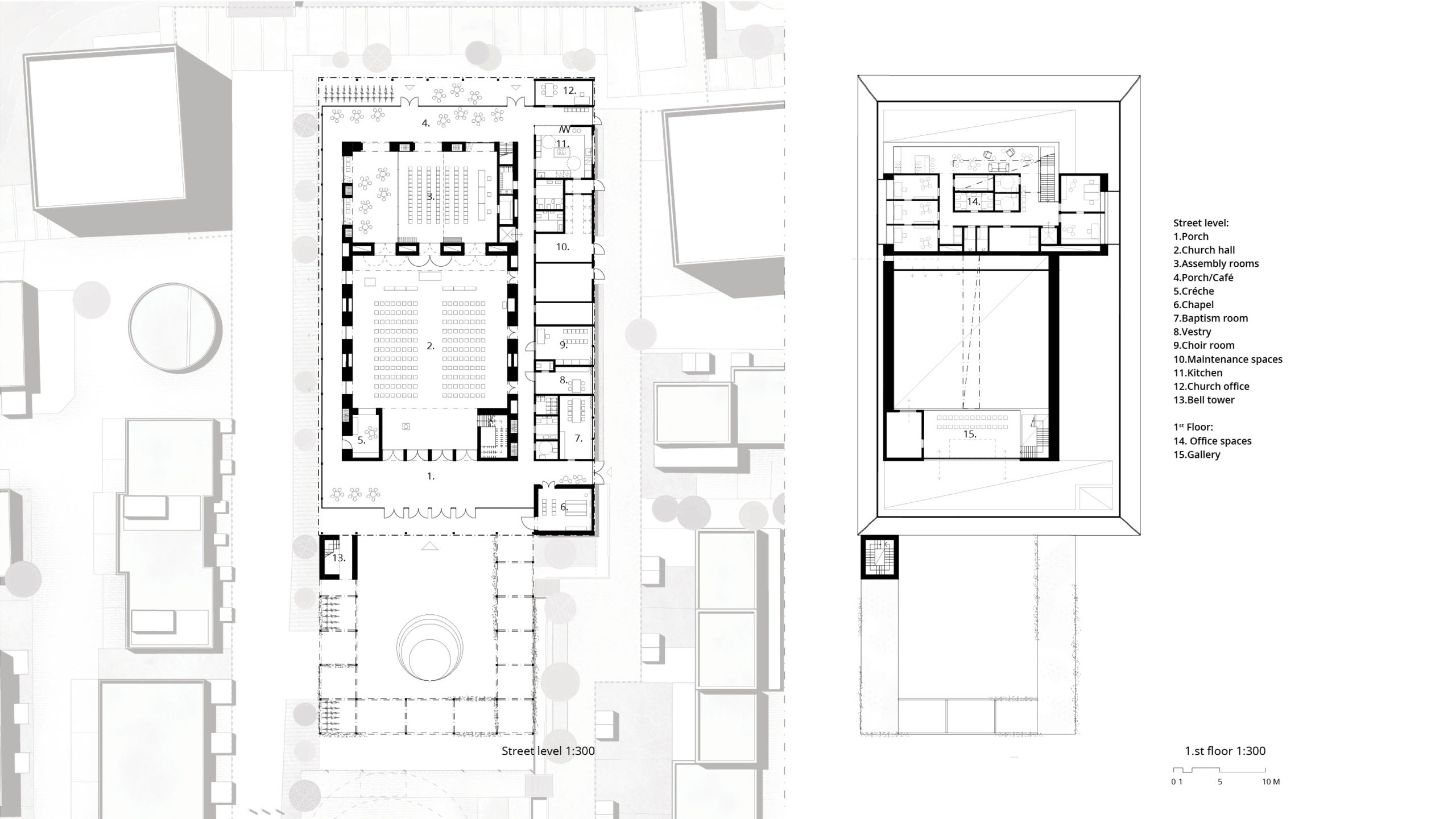Ørestad church_OOPEAA_06_Plans_1_300