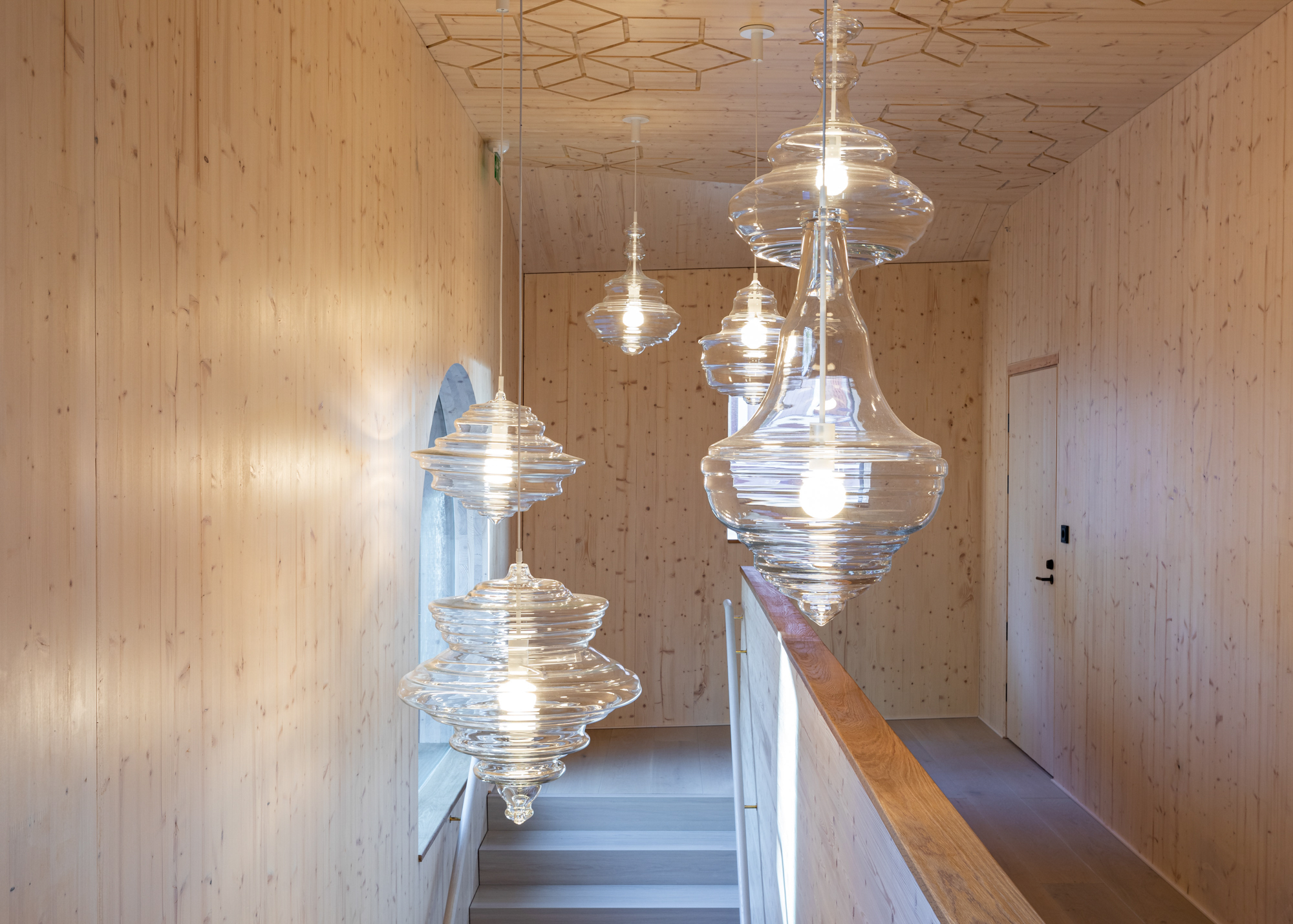 Tailor made pendant lighting for the Käenpoika Guest House by Helena Orava Design Projects