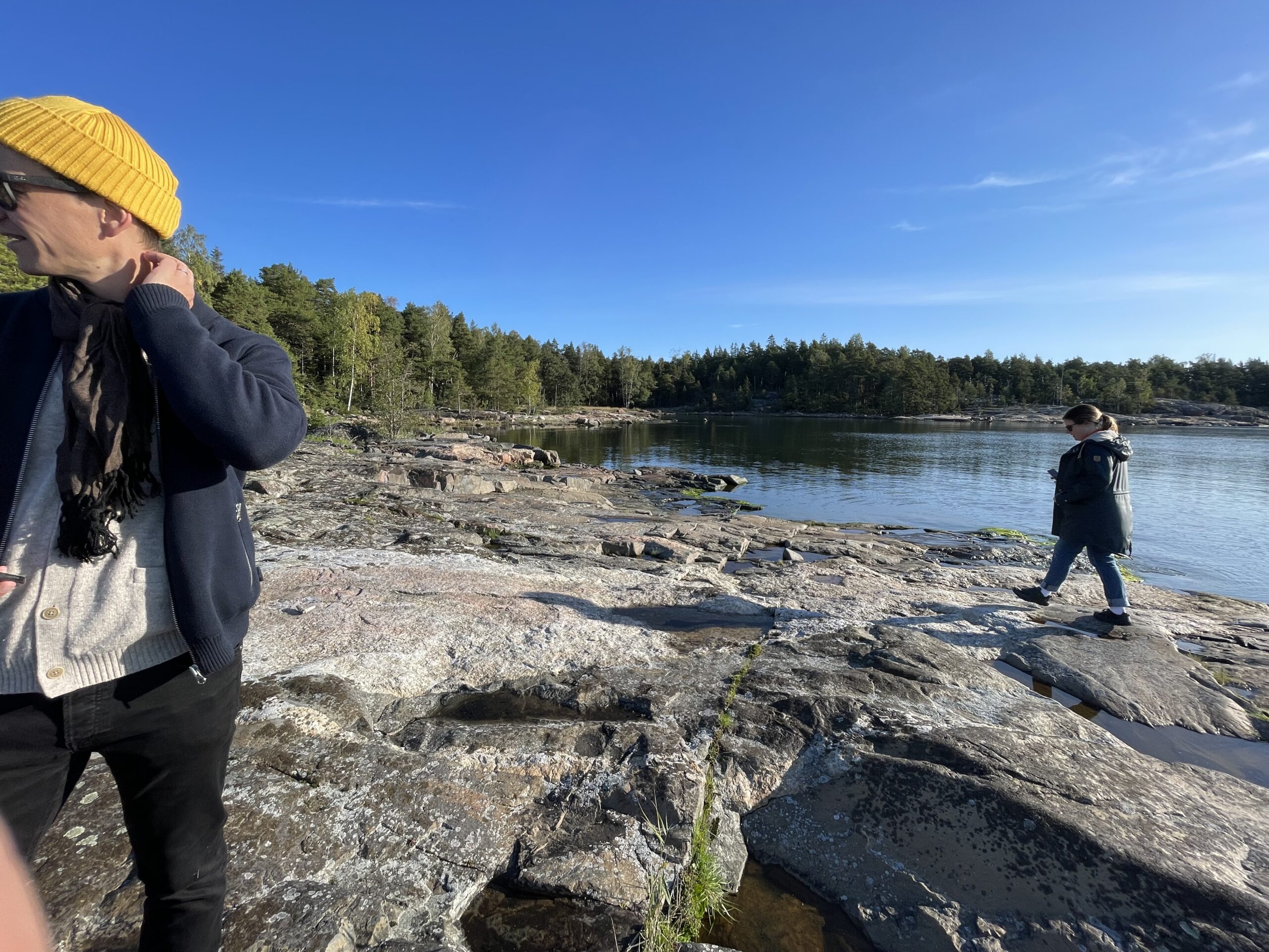 The Europan 17 Finland jury visiting the competition site on the Vaskiluoto Island in Vaasa