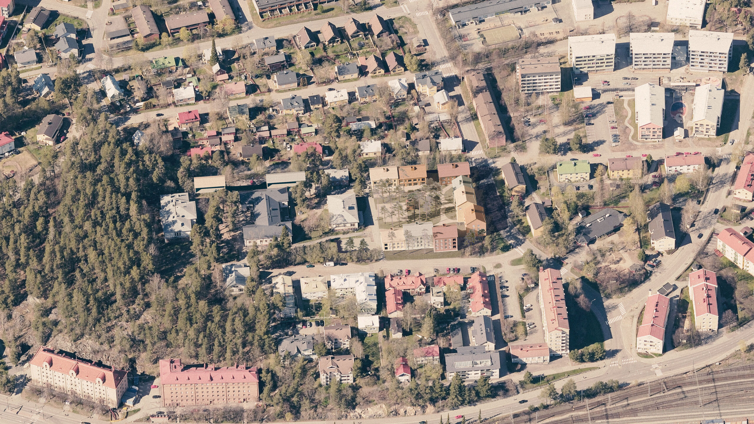 OOPEAA_kuopio-sokeainkoulu-perspective-aerial