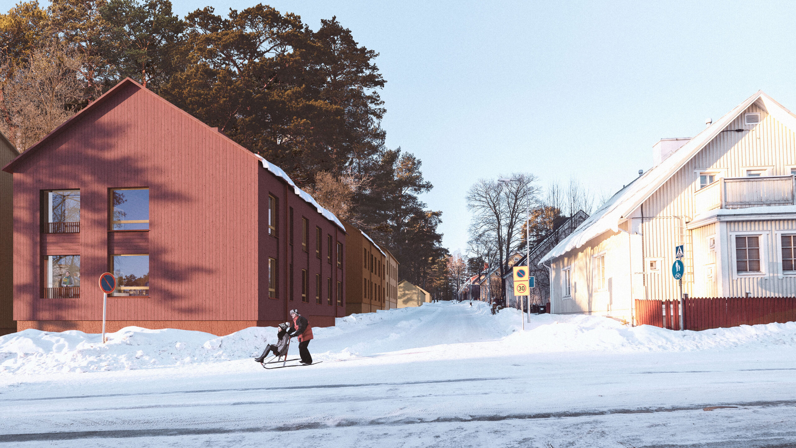 OOPEAA_kuopio-sokeainkoulu-perspective-killisenkatu
