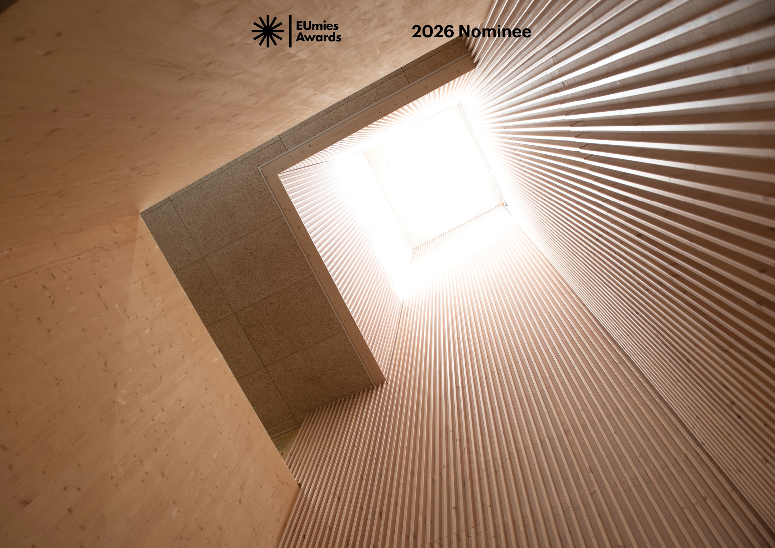 A photo showing a detail of the skylight in the Lastu Education Building