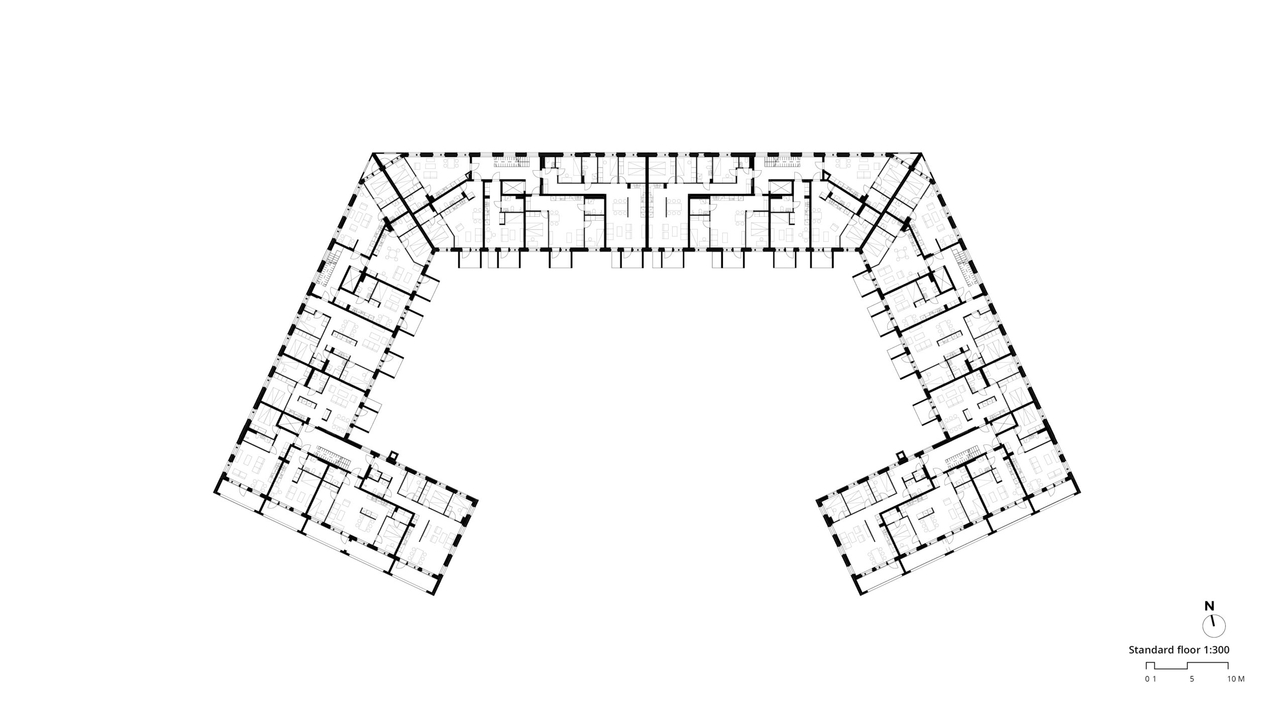 OOPEAA_PR_Heka Kruununvuorenranta_5_4 floor 1-300