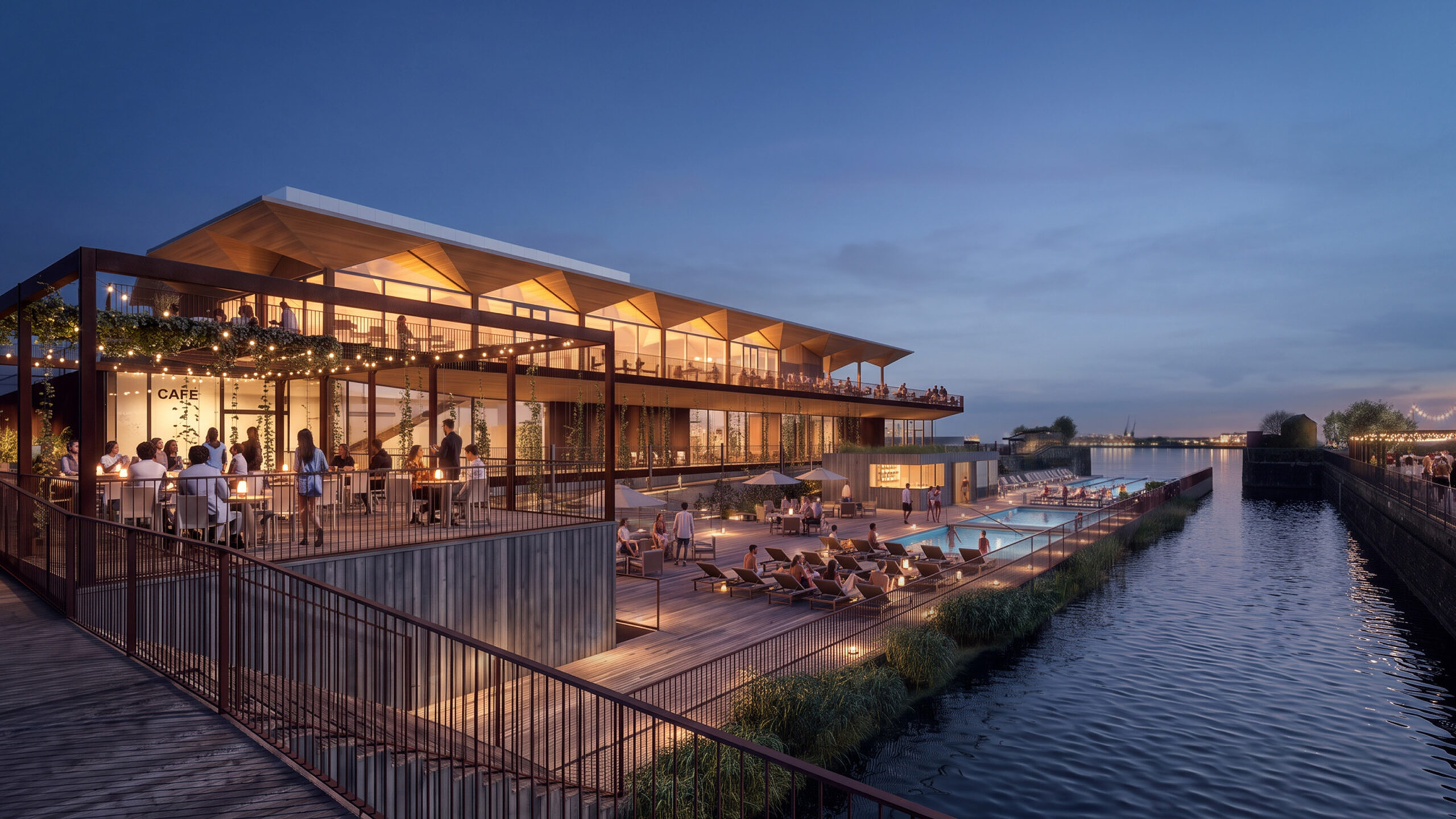 OOPEAA_PR_Allas Cardiff_20_rendering_pool nighttime